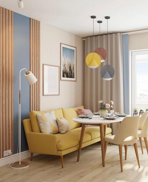 Кухня - гостиная, площадью - 13, 2 кв. 07