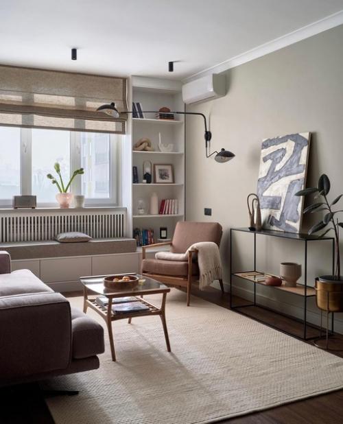 Функциональное, практичное и в то же время сохраняющее ощущение дома, пространство. 02