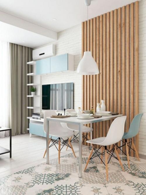 Проект однокомнатной квартиры в Сочи. 01