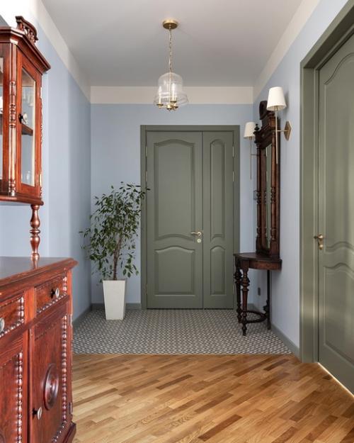 Интерьер с духом места и эпохи постройки дома. 08