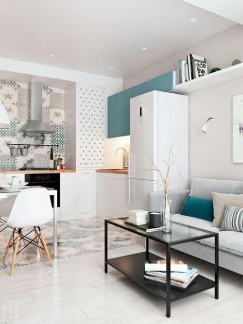 Проект однокомнатной квартиры в Сочи. 03