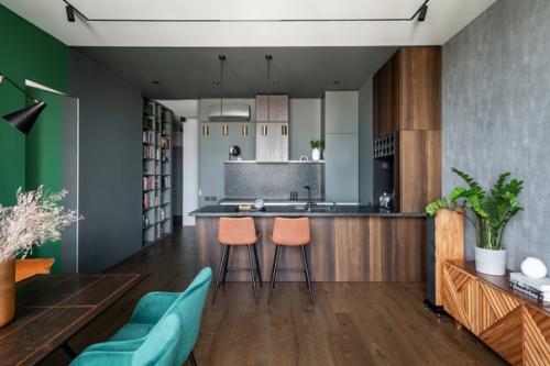 Трехкомнатная квартира, площадью - 85 кв. 04