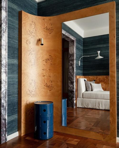 Артистичный микс в дизайне квартиры. 08