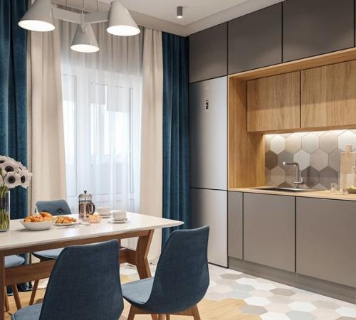 Какую оценку поставите проекту этой кухни от 1 до 10. 01