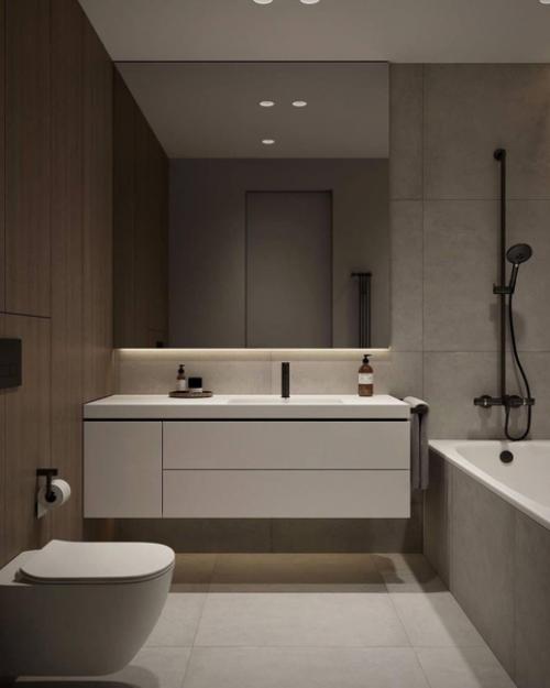 Приятный интерьер, в котором нет ничего лишнего, нет каких-то ярких вещей, которые портили бы красивый дизайн квартиры. 07