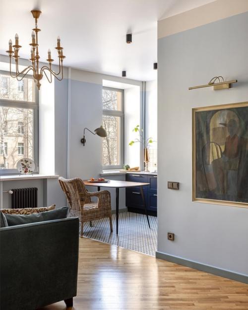 Интерьер с духом места и эпохи постройки дома. 01