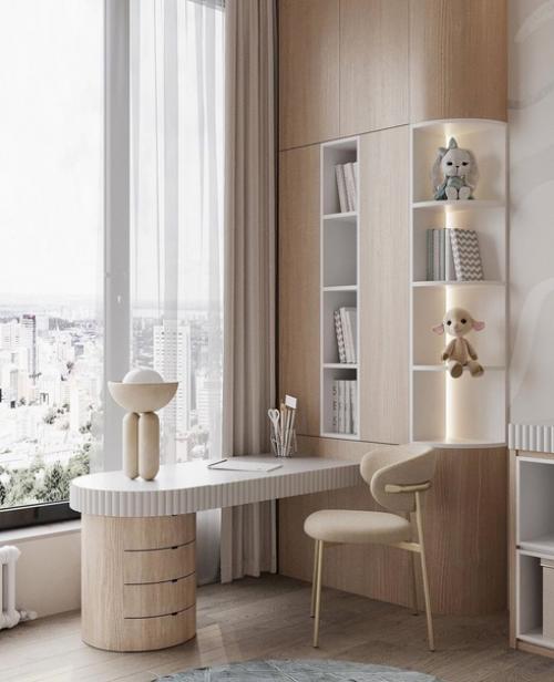 Очень милая комната для девочки. 01