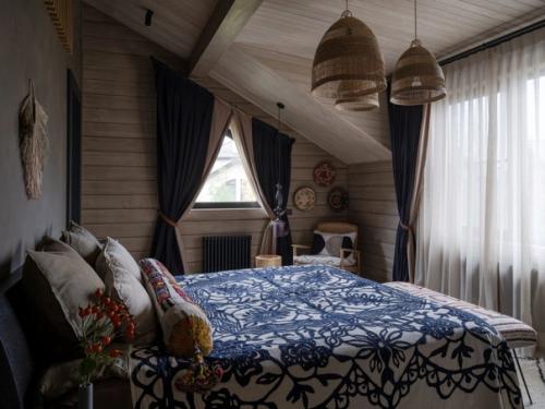 Загородный дом в стиле бохо. 08