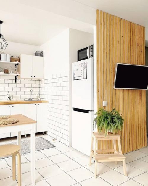 Кухня в хрущевке, площадью - 6 кв. 05