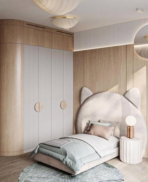 Очень милая комната для девочки.