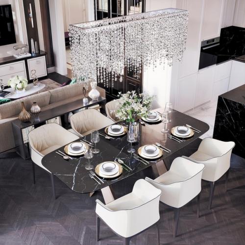 Кухня - столовая.  Очень повезет тем, кто будет там жить. 01