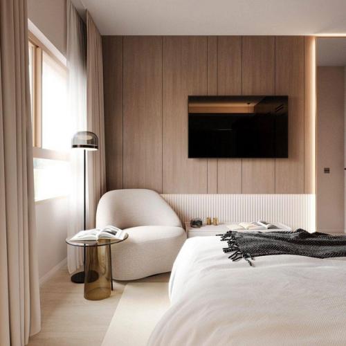 Восхитительный дизайн!  Сочетание цвета, мягкой мебели, просто желанный. 02