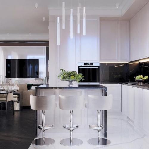 Кухня - столовая.  Очень повезет тем, кто будет там жить. 03