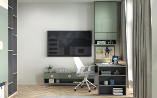 Светлая и яркая детская для десятилетнего мальчика. 02