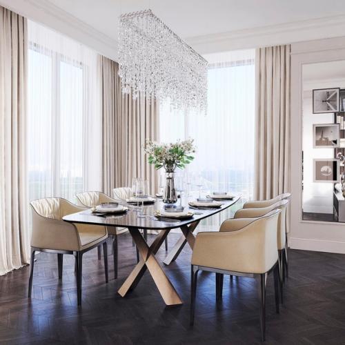 Кухня - столовая.  Очень повезет тем, кто будет там жить. 04