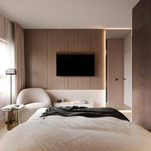 Восхитительный дизайн!  Сочетание цвета, мягкой мебели, просто желанный.