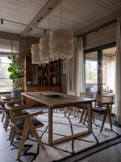 Загородный дом в стиле бохо. 03