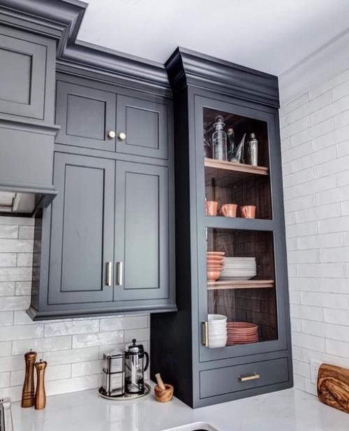 Стильные черные кухни! 04