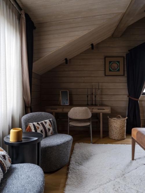 Загородный дом в стиле бохо. 06