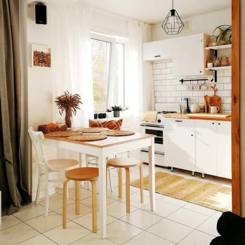 Кухня в хрущевке, площадью - 6 кв. 01