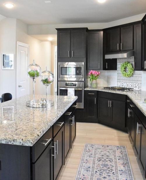 Стильные черные кухни! 02