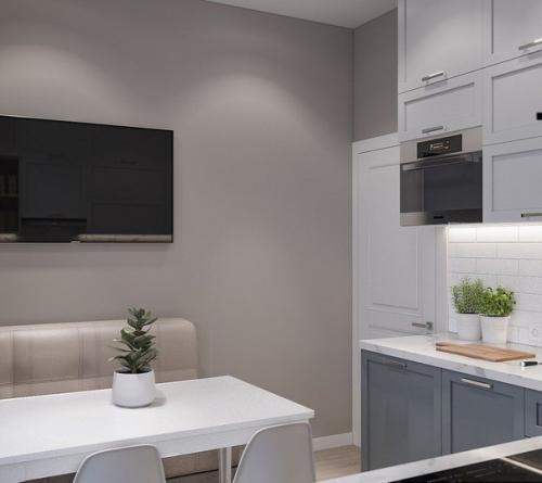 На ваш суд проект интерьера кухни. 03