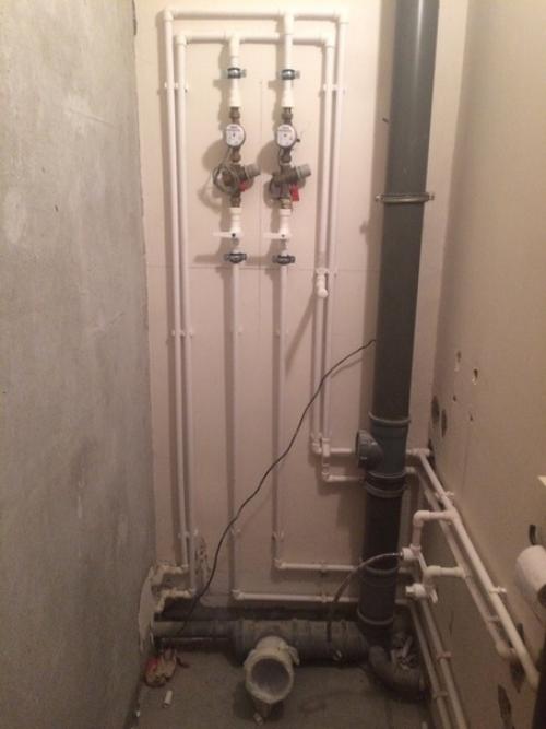 Преобразили ванную и санузел насколько смогли! 03