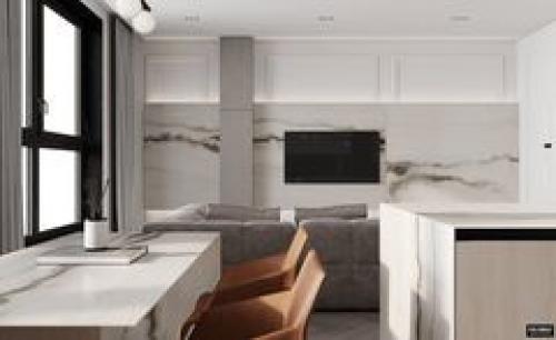 Проект, в котором происходит слияние классического стиля и минимализма. 02