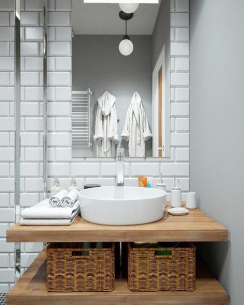 Светлый интерьер с ярким акцентным диванчиком! 06