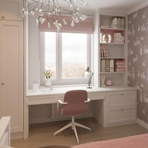 Проект интерьера детской комнаты.  