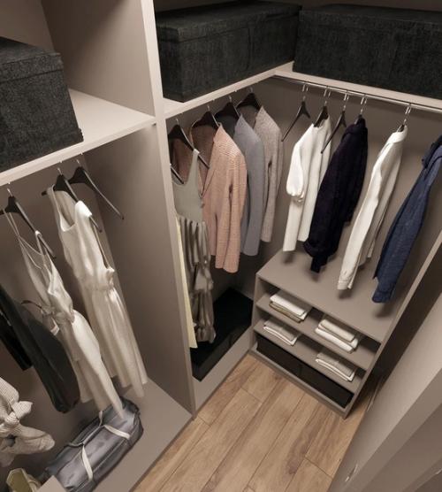 Проект прихожей и гардеробной! 07