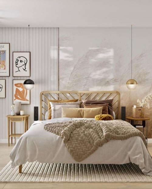 Уютная и очень тёплая спальня. 04