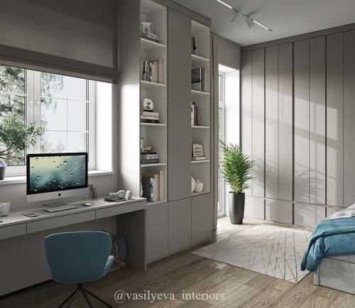 Визуализация детской комнаты в загородном доме. 04