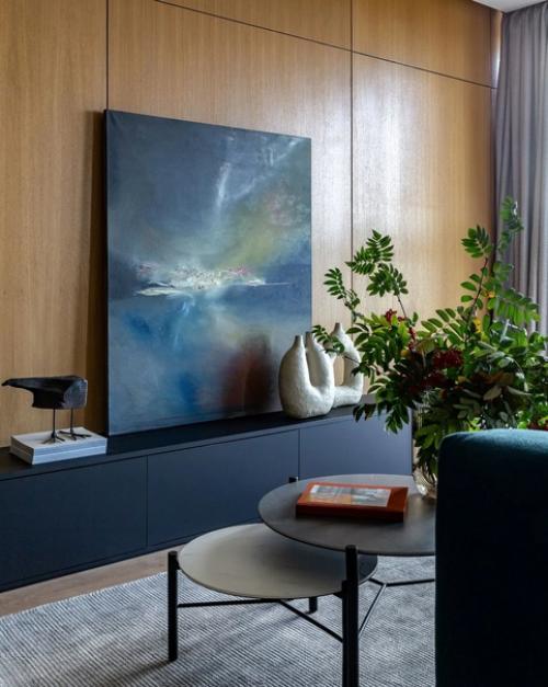 Дизайн квартиры площадью 65 квадратных метров - это настоящее искусство. 02