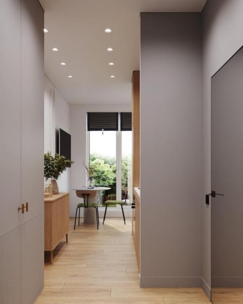 Зона кухни и коридора. 03