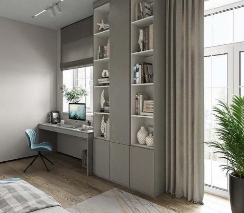 Визуализация детской комнаты в загородном доме. 01