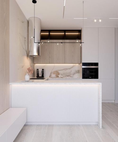 Кухня - гостиная, площадью - 23 кв. 07