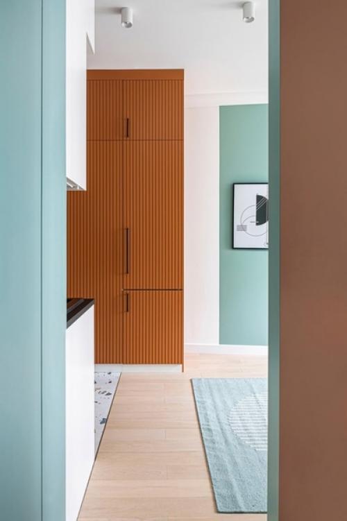 Маленькая, но вместительная квартира в стиле нео - Мемфис. 04