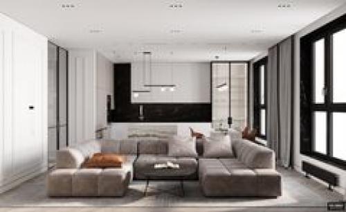 Проект, в котором происходит слияние классического стиля и минимализма. 07