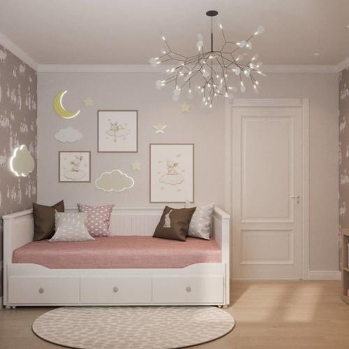 Проект интерьера детской комнаты. 04