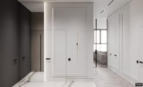 Проект, в котором происходит слияние классического стиля и минимализма. 04