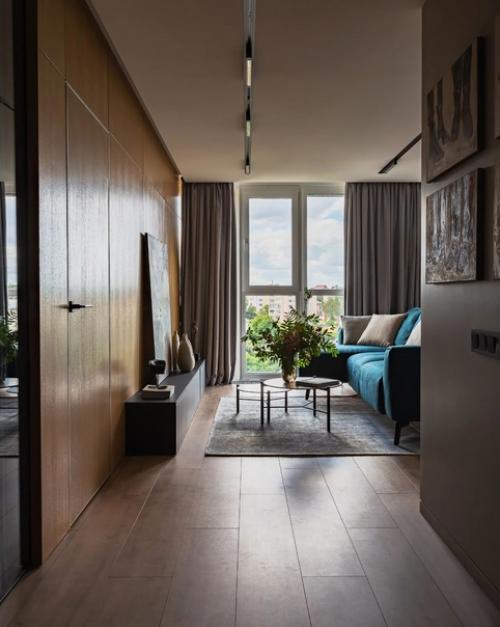 Дизайн квартиры площадью 65 квадратных метров - это настоящее искусство. 07