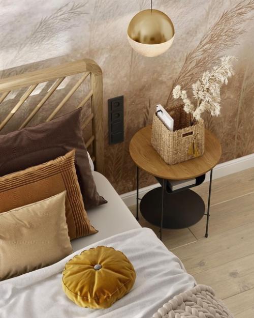 Уютная и очень тёплая спальня. 02