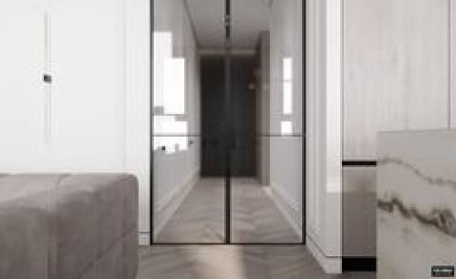 Проект, в котором происходит слияние классического стиля и минимализма. 06