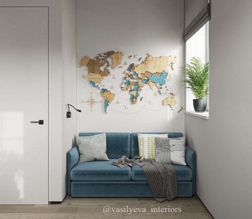 Визуализация детской комнаты в загородном доме. 05