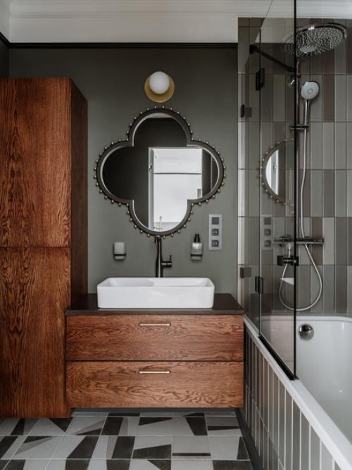 Евродвушка с большой кухней - гостиной и камерной спальней. 08