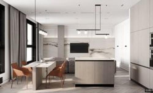 Проект, в котором происходит слияние классического стиля и минимализма. 08