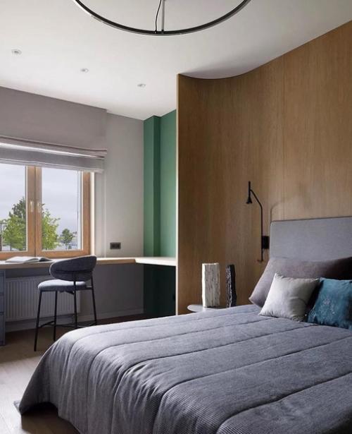 Простой, логичный интерьер, но при этом стильное и запоминающееся пространство. 05