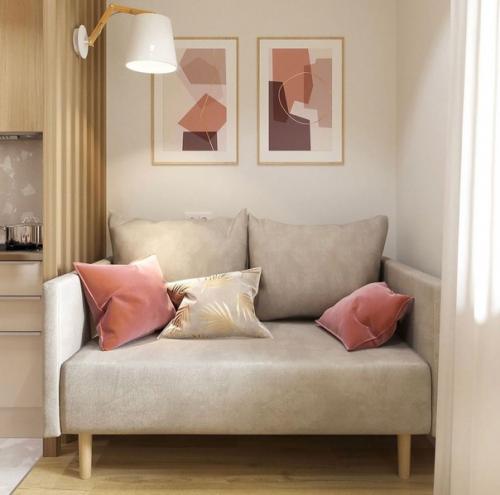 Проект кухни - гостиной площадью 14 м 2. 04