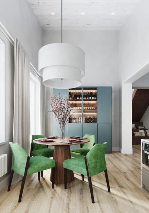 Интерьер загородного дома в коттеджном посёлке. 04